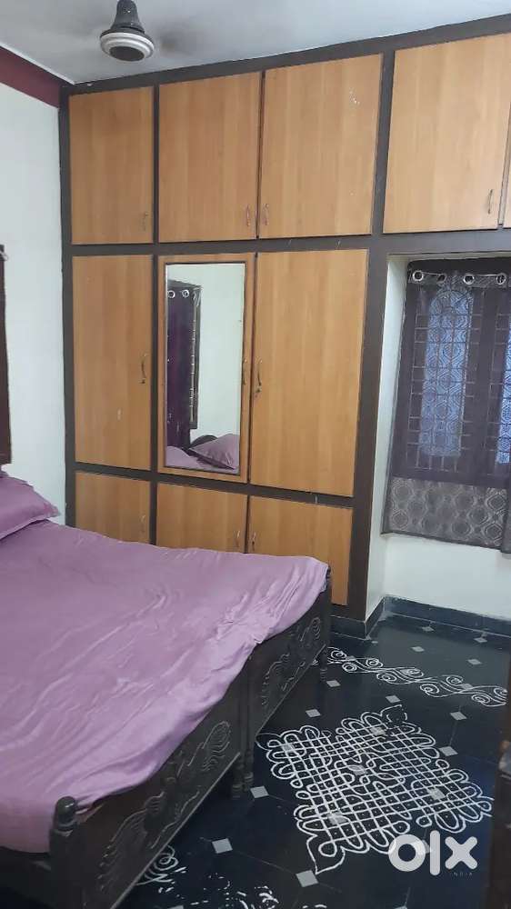 2BHK furnished house with 1 toilet for rent suitable for 2 people