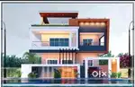 Awadhpuri 5 bhk Triplex  urgently sale 62  Lac