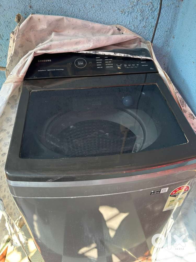 1.8 year old washing machine-Almost new used 5-6times only