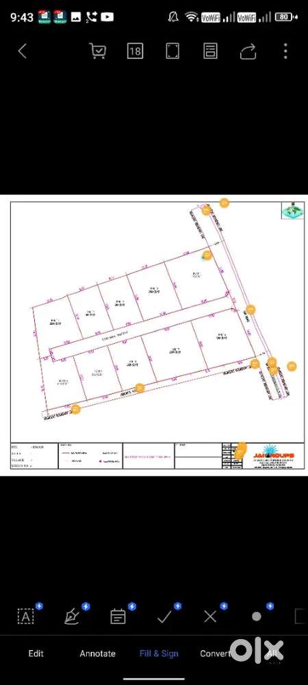Eroor ellikapady main road 500metr 3cent5cent plot for sale