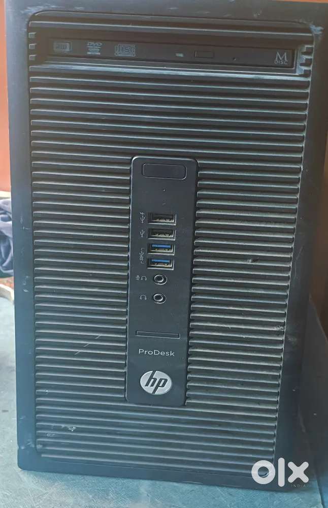 Branded and asssmble desktop cpu, keyboard, mouse