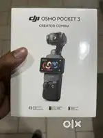 DJI Osmo Pocket 3 Creator Combo With Mic Tripod used