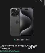 Iphone 15 pro 128gb
