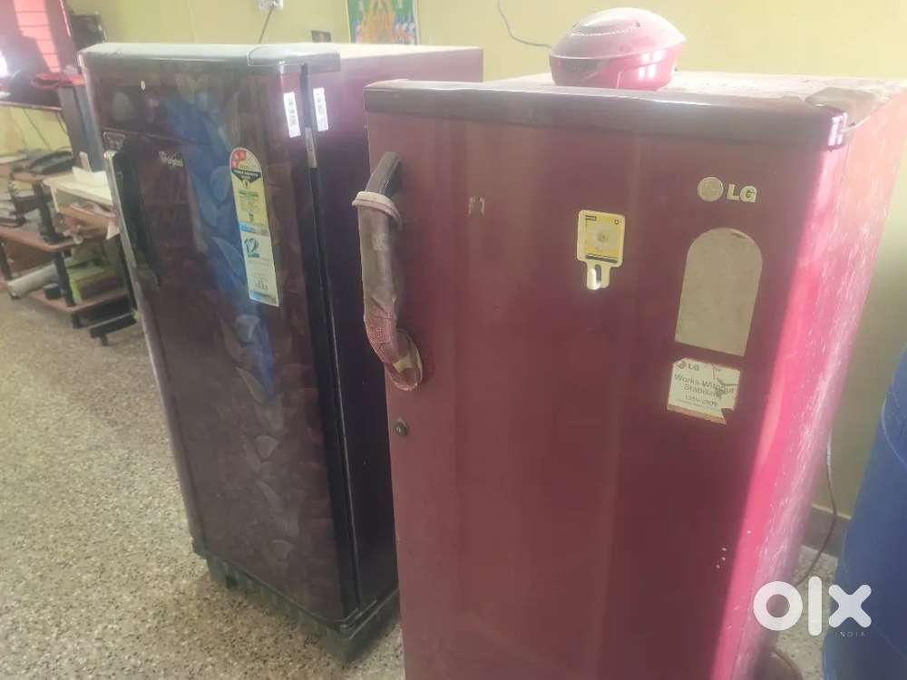 180 liter fridge 2 nos.-LG & WHIRLPOOL