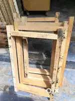 Ac wooden frem