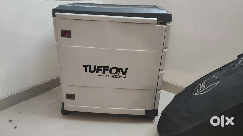 Inveter battery trolley