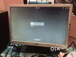Cpu tower and monitor