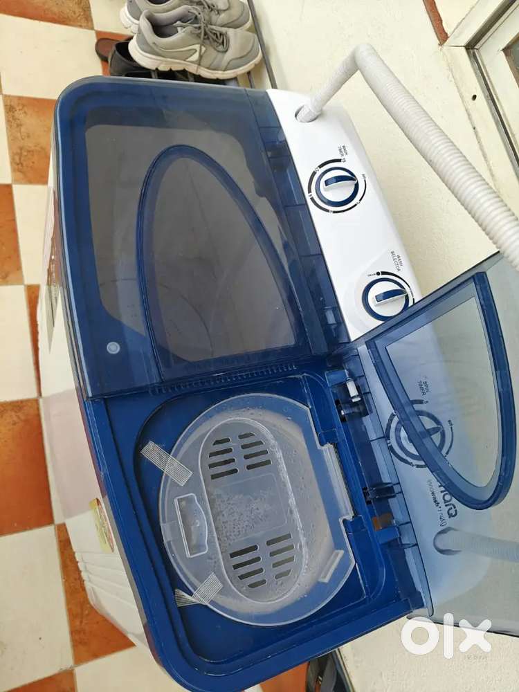Unused washing machine