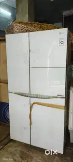 Lg double door fridge as new