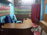 Coaching Class room with office  are available part time or full-time