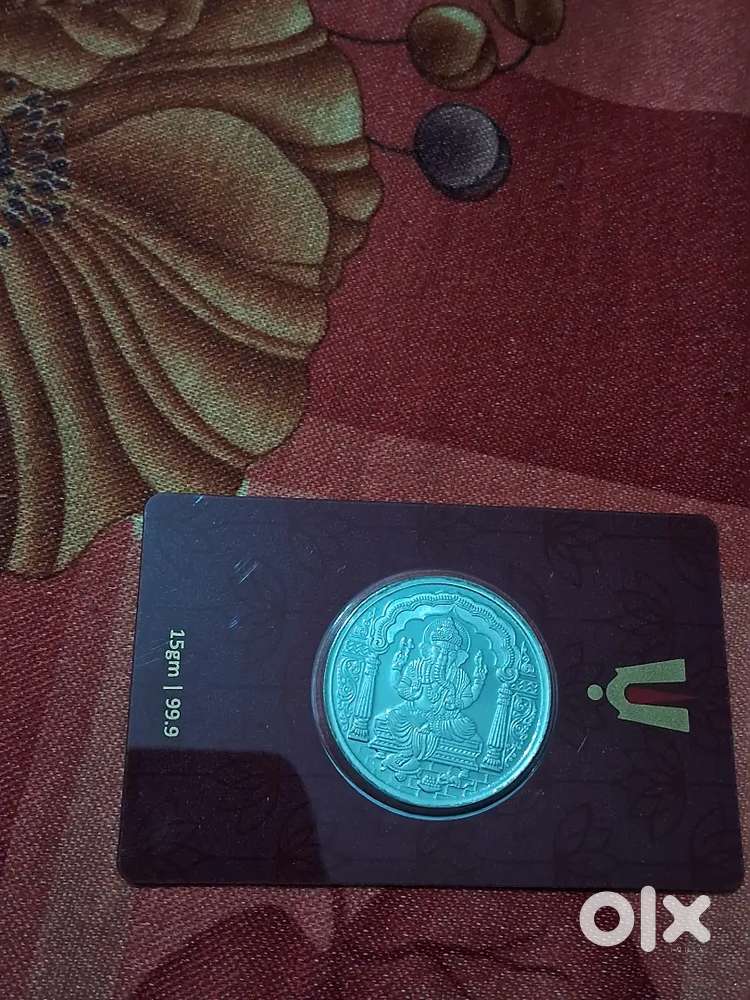 SILVER COIN GANESH JIIII