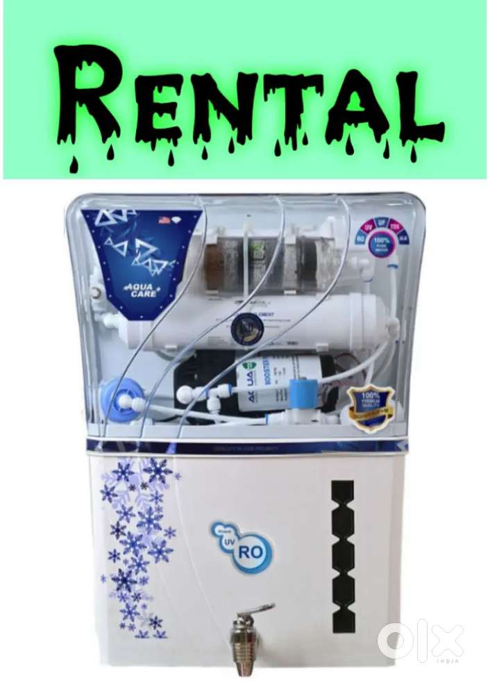 Ro water purifier available on rent