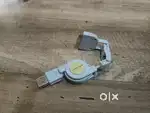 Usb cable two plugs