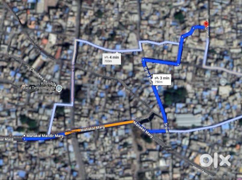 Plot near to Mahakal Temple in just 1/2 km, also near to Station.