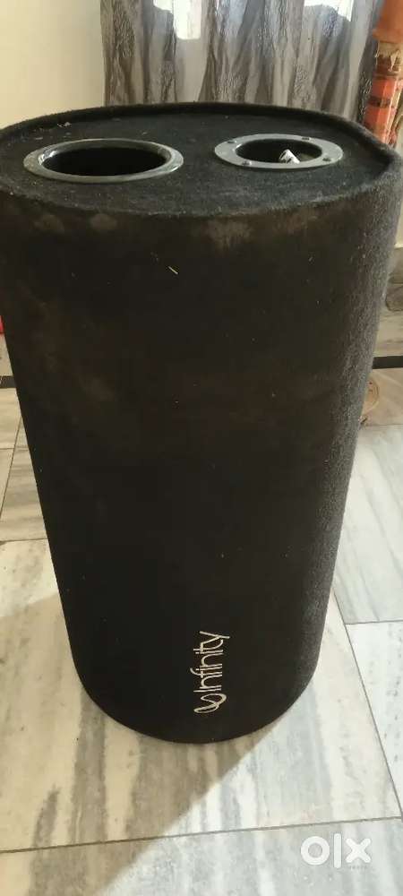 Car base tube with amplifier, good sound quality