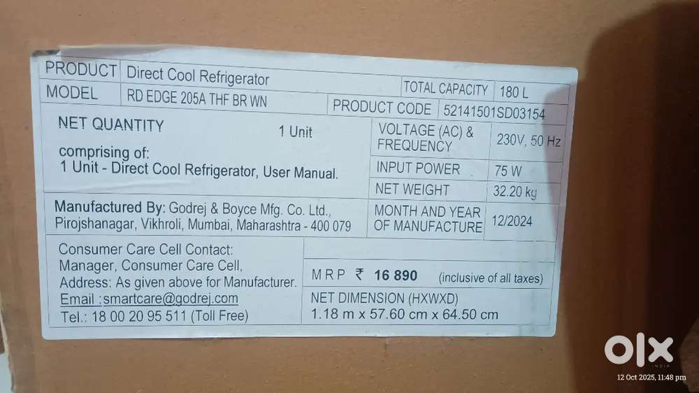 Godrej EDGE Refrigerator