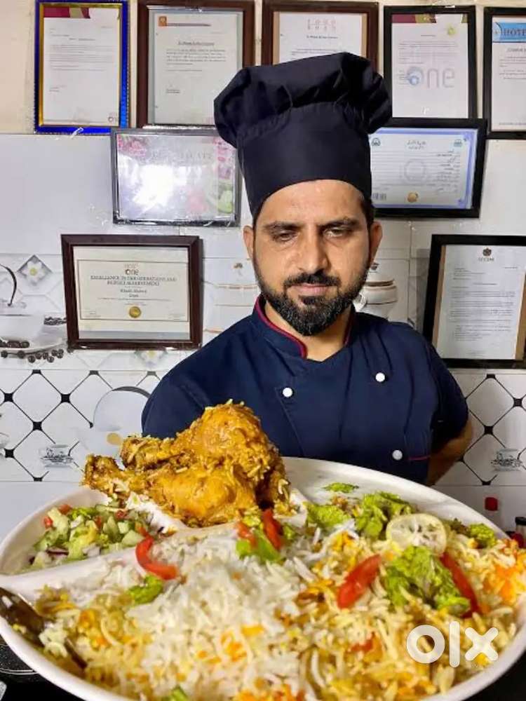 Briyani cooking and roll kabab