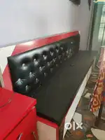 Chairs of saloon and furniture