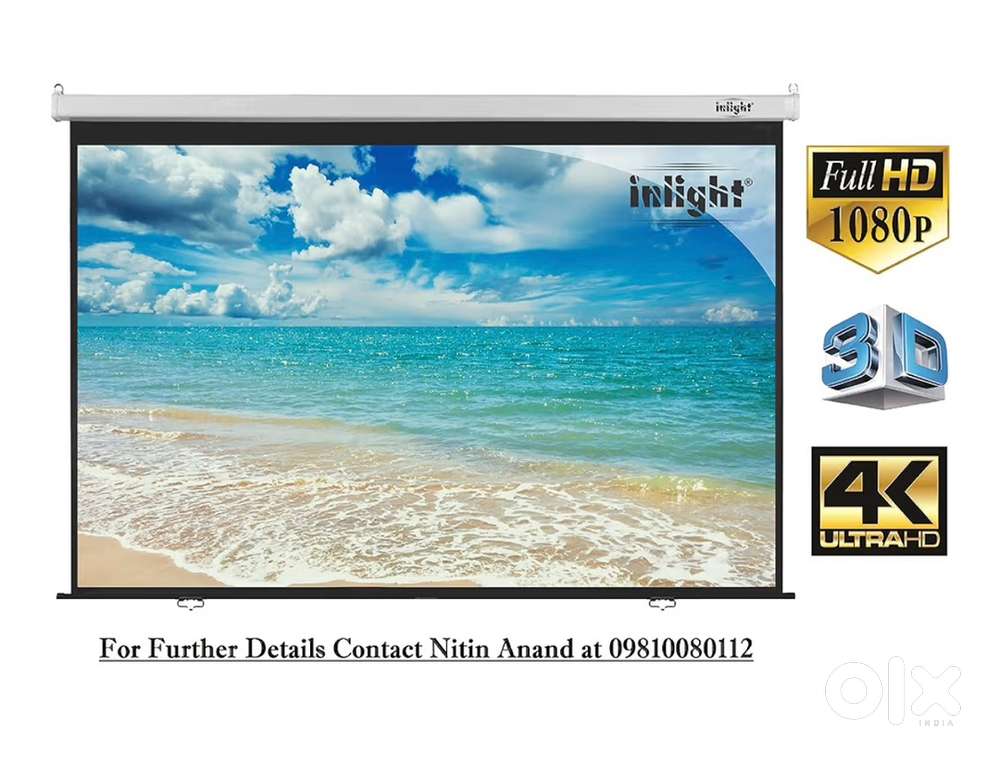 Projector Screen 100 inches