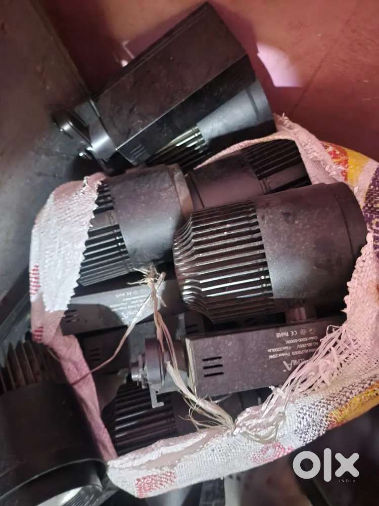 50 track lights 1 year+ old