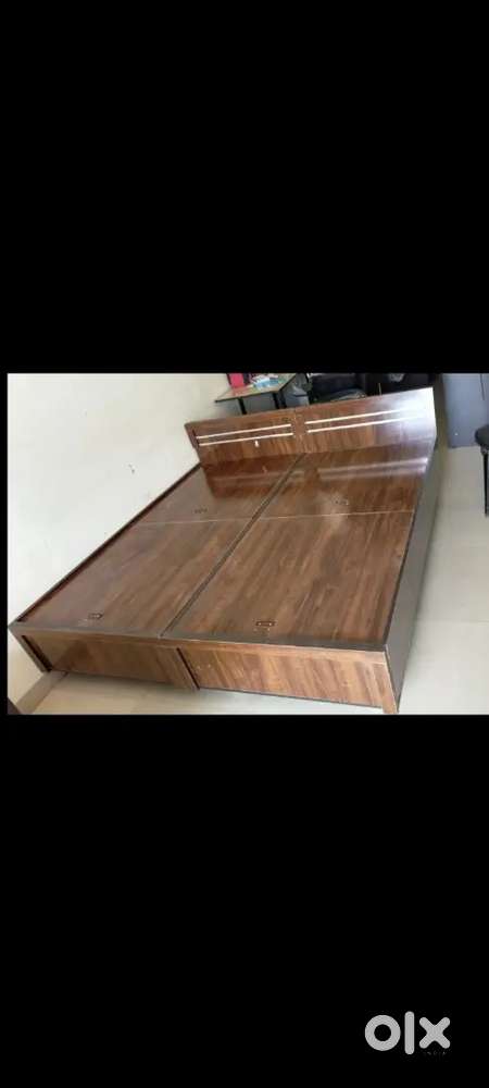 Double Bed new bechna he size 6/6 storage facility
