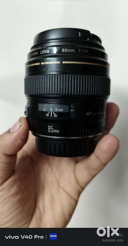 Canon 85mm lens
