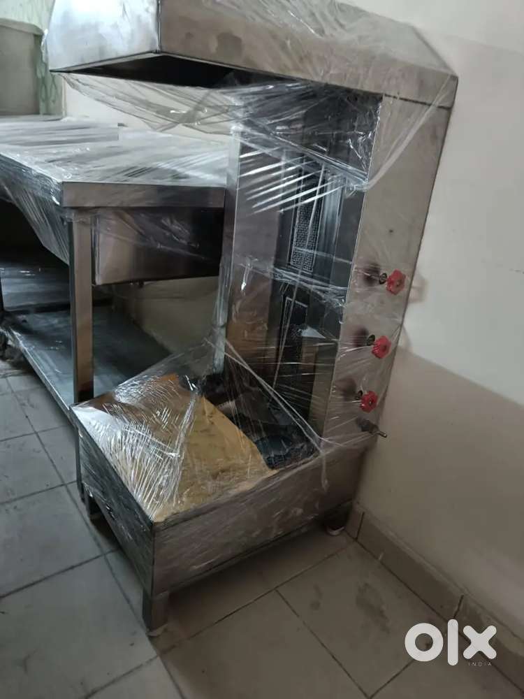 2 WEEK OLD SHAWARMA MACHINE UNUSED