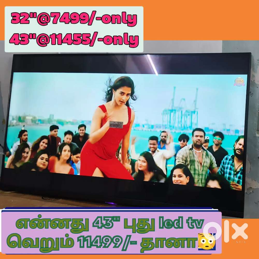 43 inch SONY new smart Android led tv now just 11366