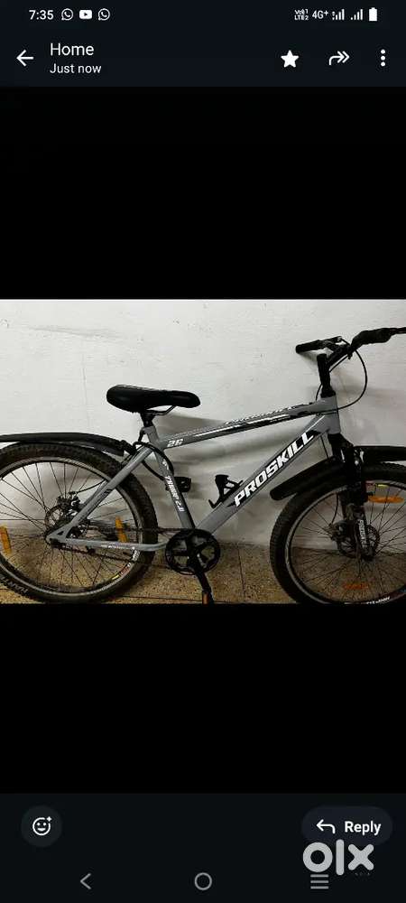 Proskill cycle dual disk break with front shocker brand new condition.
