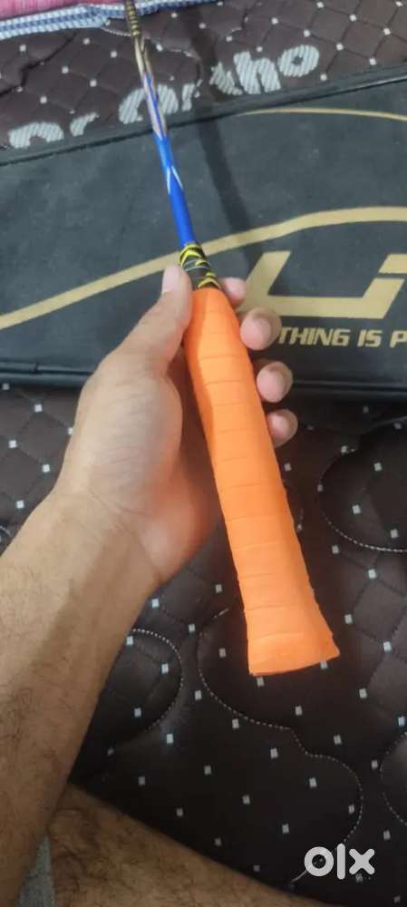 Badminton with its bag