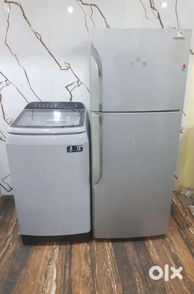 Samsung 250 ltrs and fully automatic washing machine