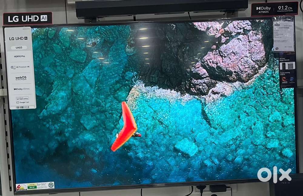 Lg UHD AI 55 inch 4k Tv - brand new