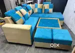 Launger sofa Italian pattern