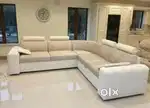 L shape Sofa fixed headrest available in Starf Furnitureb