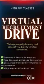 Virtual Recruitment Drive