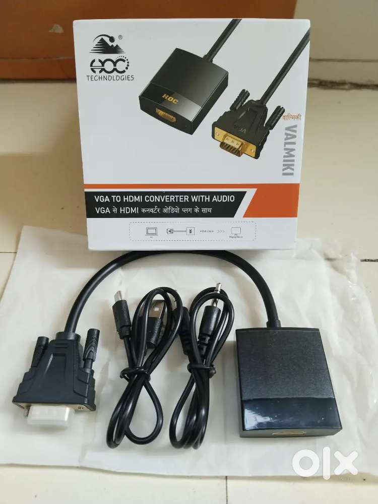 VGA to HDMI converter with Audio