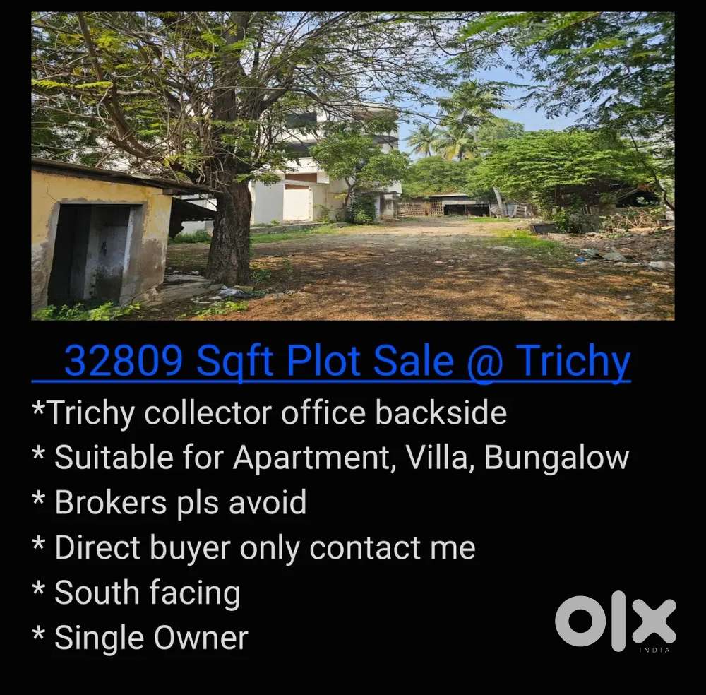 Trichy- Rajacolony land Sale