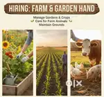 Skilled Gardener & Farmer