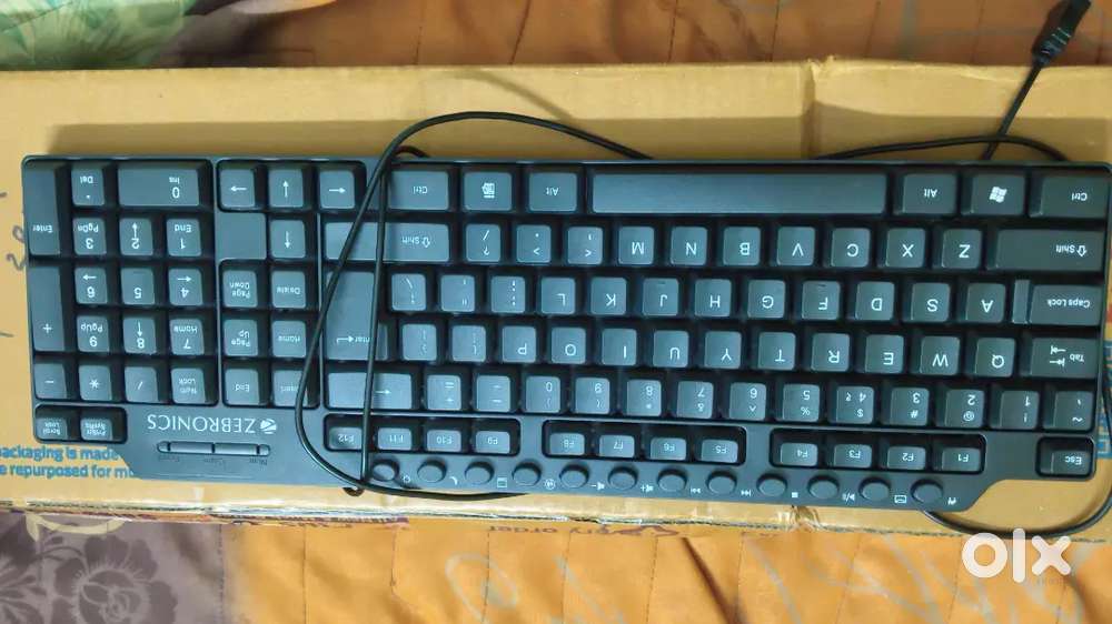 Zeb6 keyboard sealed with box just opened the box not used