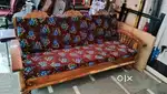Old Wooden Sofa 3 seater A1 CONDITION