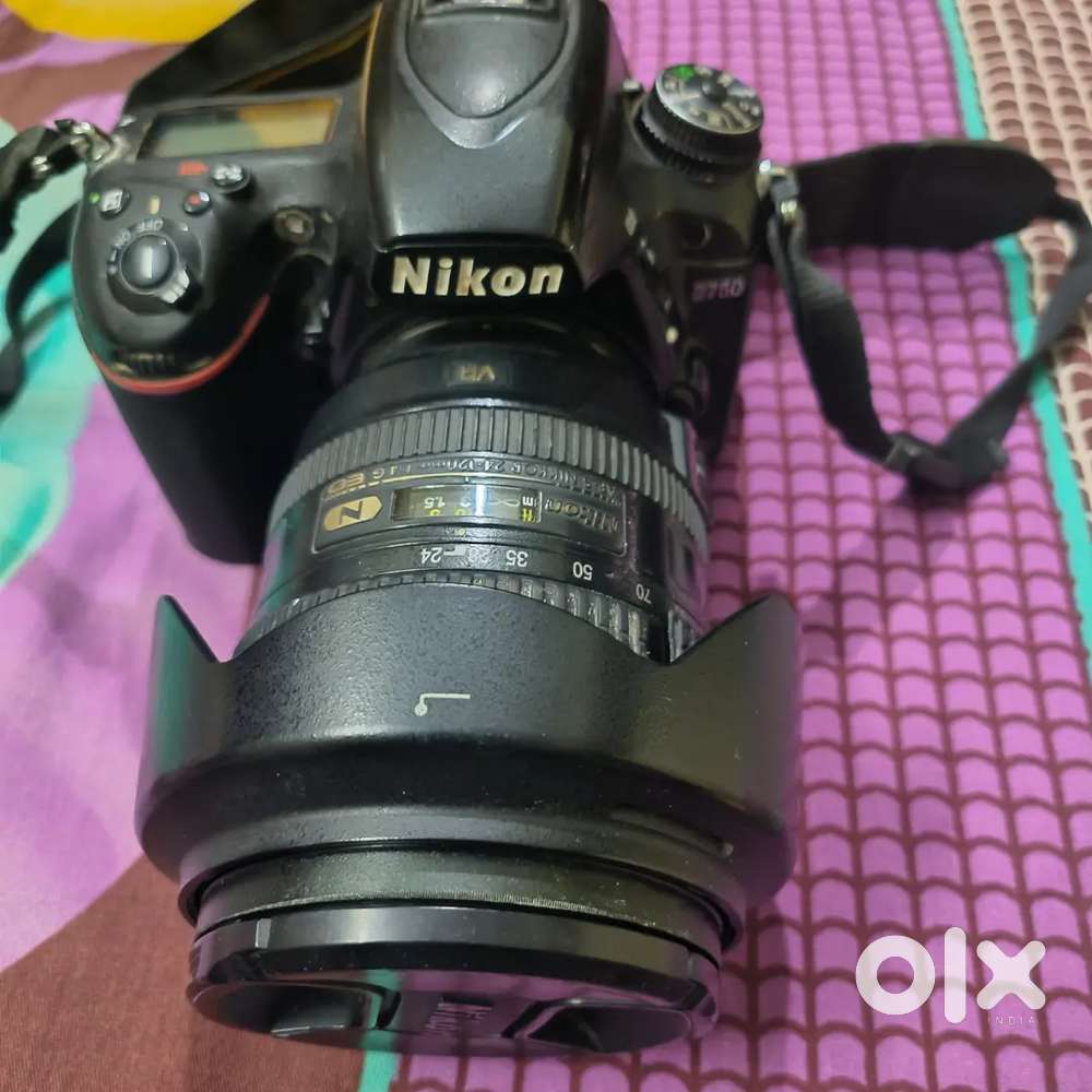 Nikon D750 DSLR with lenses and kit