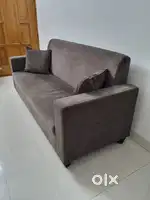 3 seater fabric sofa from pepperfry
