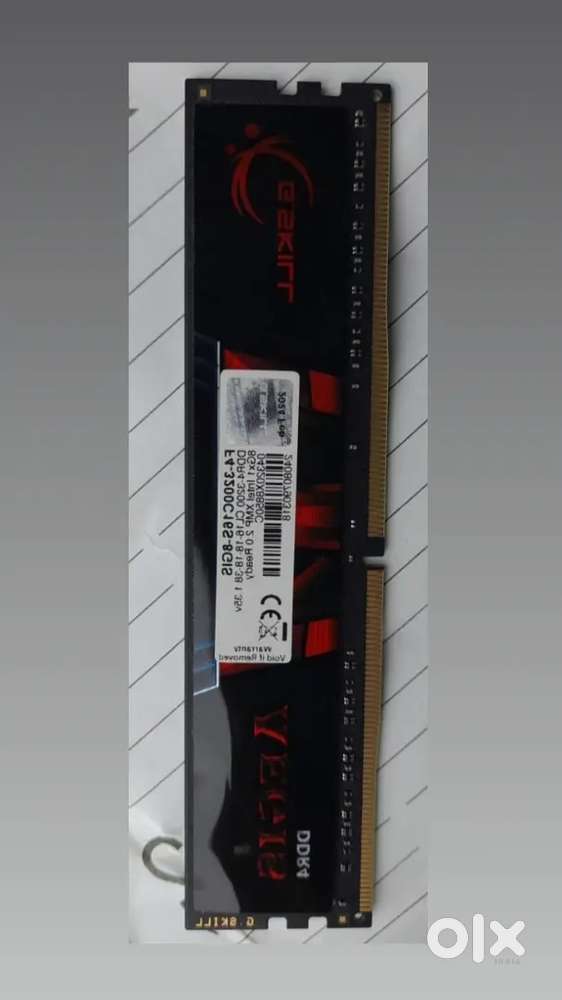 DDR 4 . 3200 - 8gb ram 2 stick