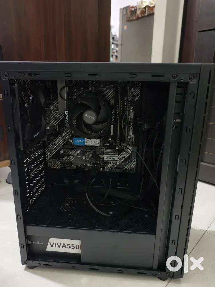 Ryzen 5600G PC Bundle with Asus B450M, 16GB RAM, 500GB NVMe SSD & More