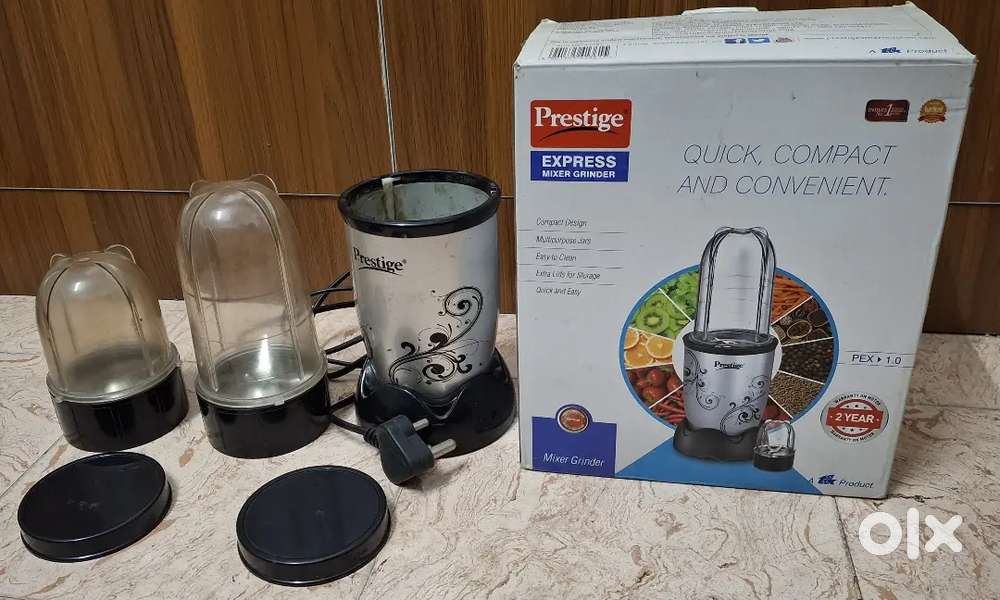 Prestige 350W Mixer Grinder with 2 Multipurpose Jars