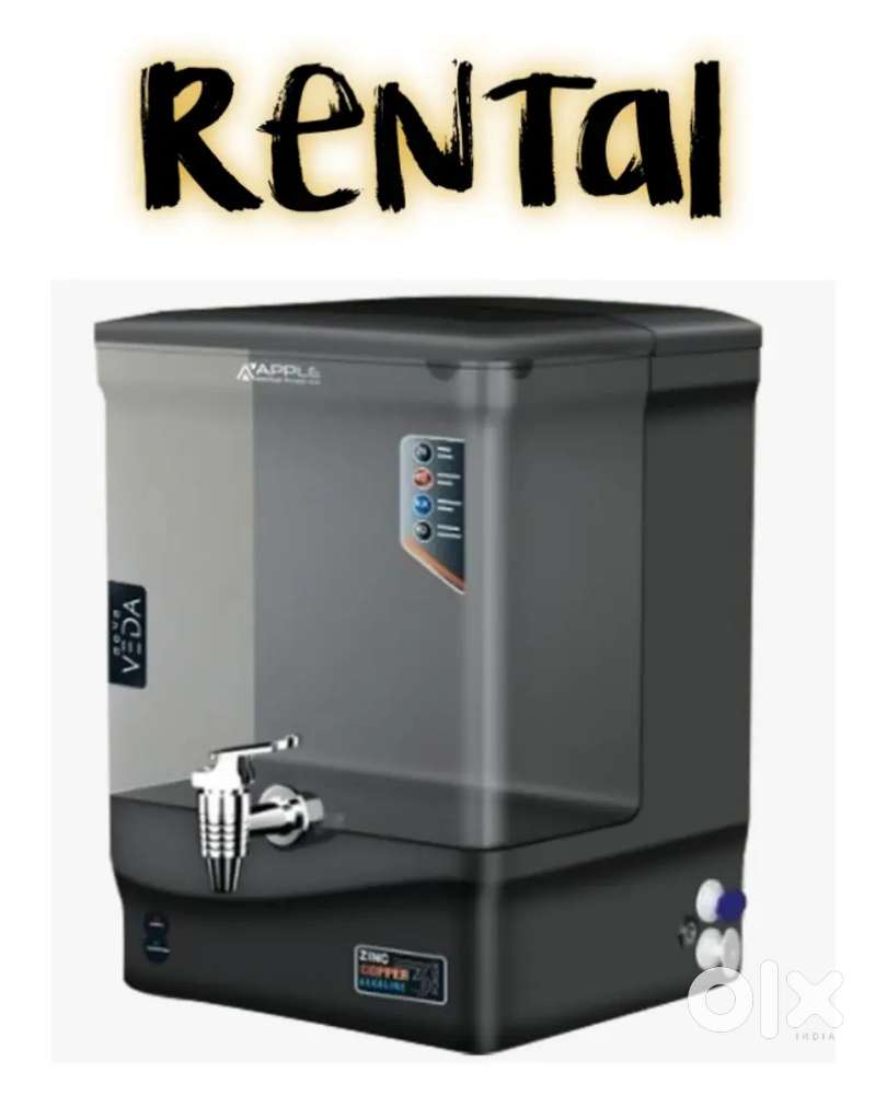 Water purifier available on rent