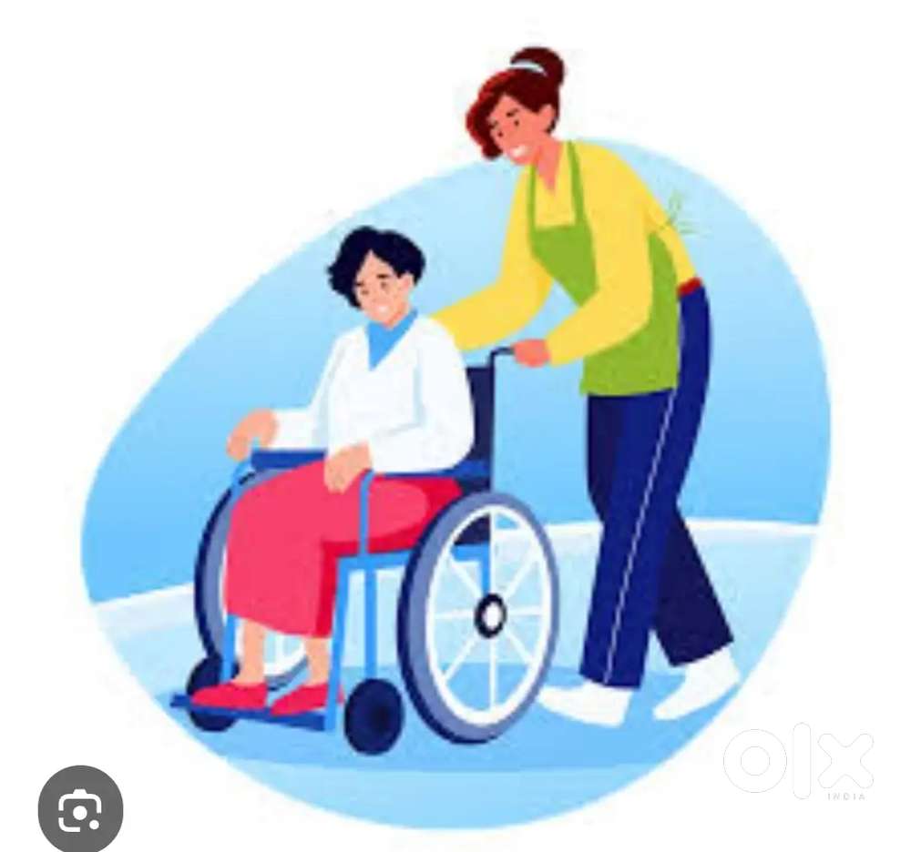 Female Caretaker near old goa