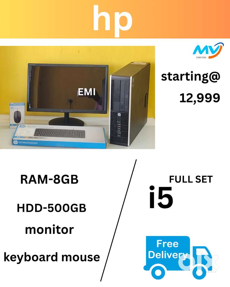 1 Year Warranty  Branded FULL SET  Desktop Laptop Sales & Service i3-i