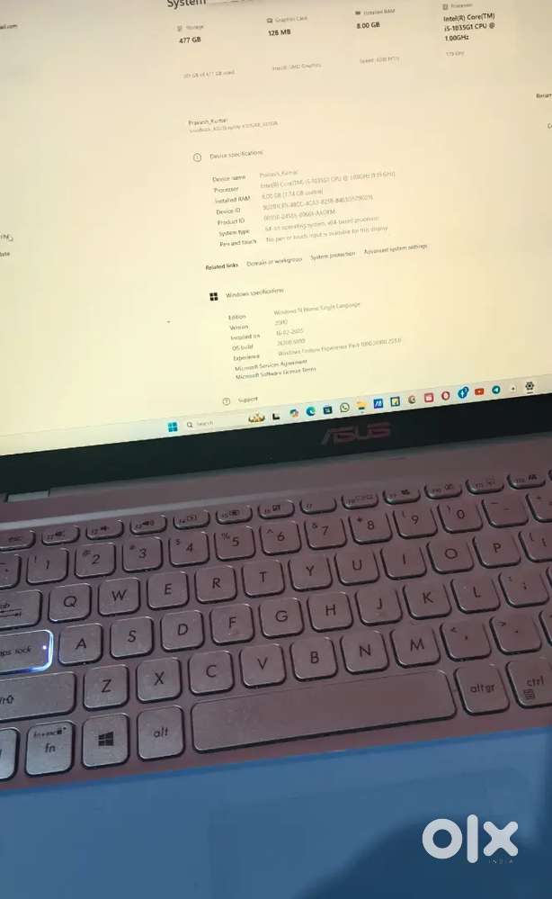 Laptop selling