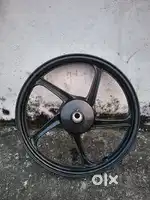 Hero splendor plus extec tyre alloywheel